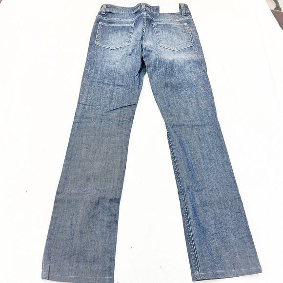 ACNE Jeans Hex Silver Straight Leg Denim Jeans Zip Fly Made in Italy Size 28 - Picture 3 of 10